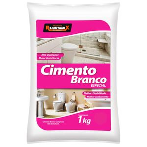 Cimento Especial Branco 1kg Rejuntamix