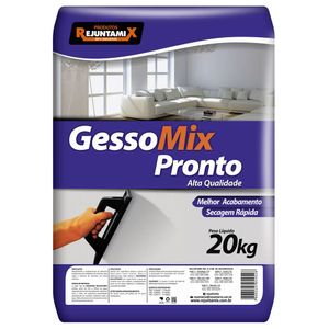 Gesso Pronto 20kg GessoMix Rejuntamix
