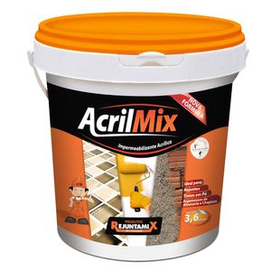 Impermeabilizante Acrílico Acrilmix Galão de 3,6Kg Rejuntamix