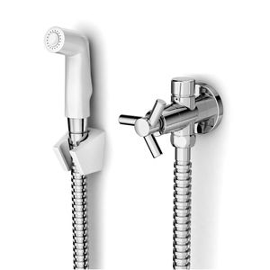Ducha Higiênica com Derivação One Cromada Celite