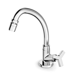 Torneira de Mesa para Cozinha Bica Móvel Up Cromada Celite