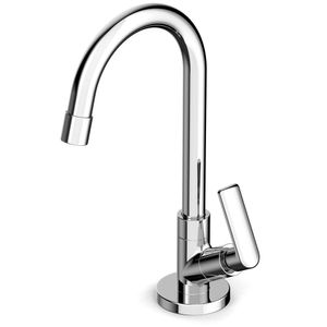 Torneira de Mesa para Lavatório Bica Alta Smart-N Cromada Celite