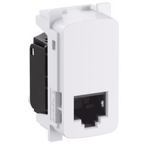 Tomada RJ45 Cat 5E UTP LCS Branco Zeffia Pial
