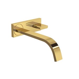 Torneira De Parede Para Lavatório Com Chapa Polo Gold Deca