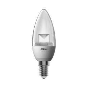 Lâmpada Led Vela Clara 3W G3 2700K Amarela Osram