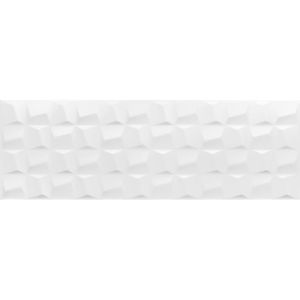 Revestimento 30x90cm Cubic White Acetinado Tipo A Eliane