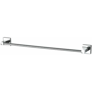 Porta Toalha de Banho 60cm Quadra Cromada Perflex