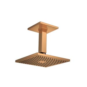 Chuveiro com Tubo de Teto Quadrado Red Gold Deca