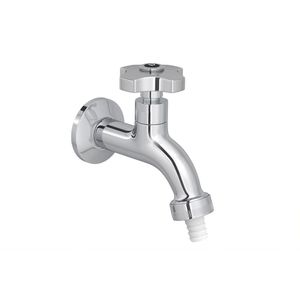 Torneira de Parede para Tanque/Jardim com Adaptador de Mangueira Standard Deca