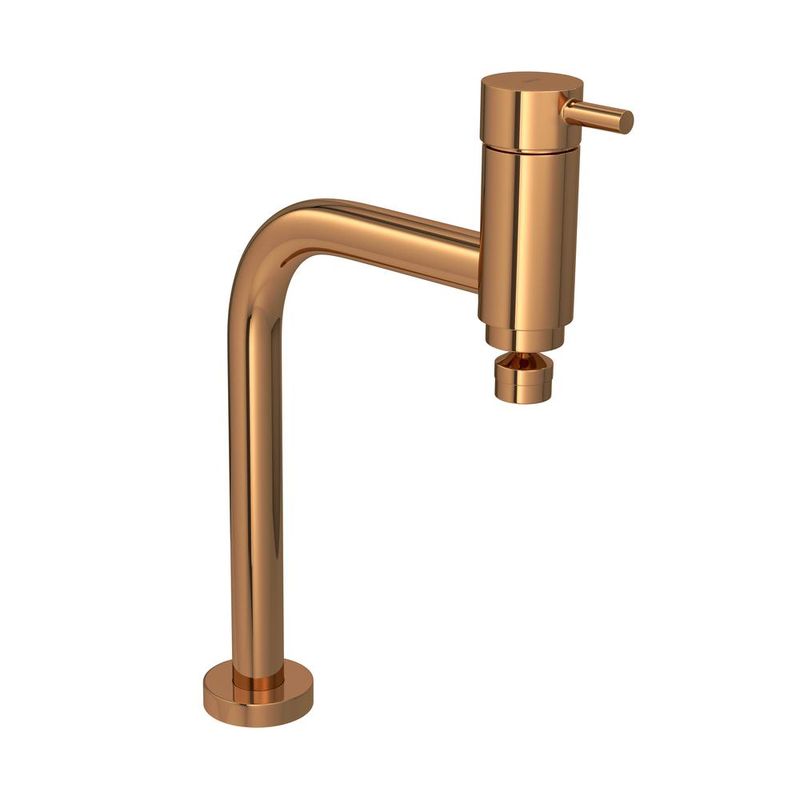 Misturador-Monocomando-de-Mesa-para-Cozinha-Bica-Movel-Red-Gold-Link-Deca