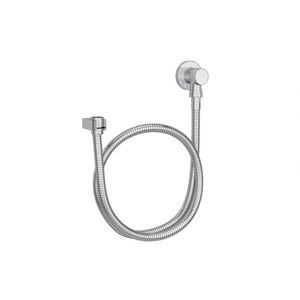 Kit Flexível Redondo com Suporte para Ducha Manual Cromado Deca