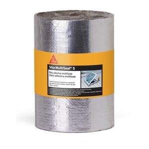 Fita Adesiva Multiseal Rolo Alumínio 20cmx10m Sika