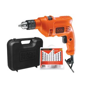 Kit Furadeira 3/8" (10mm)  220V com Maleta e Brocas Black & Decker
