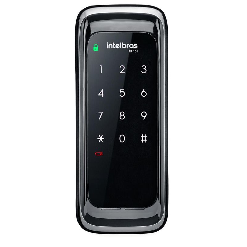 Fechadura-Digital-Teclado-Touch-Screen-FR-101-Intelbras