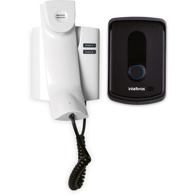 Kit-Porteiro-Eletronico-Residencial-Preto-IPR-8010-Intelbras