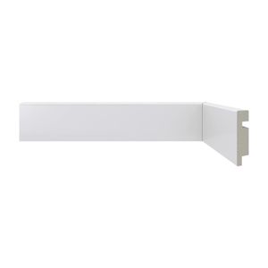Rodapé 473 Branca 240X5X1,3 Santa Luzia