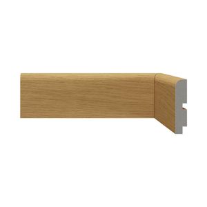Rodapé 446 Natural Louro Feijó 04 240X6,8X1,5 Santa Luzia