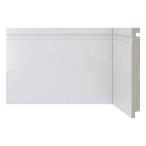 Rodapé 480 Branco 240X15X1,6 Santa Luzia