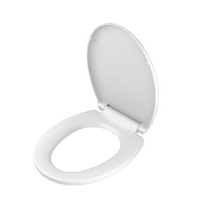 Assento Sanitário PP Soft Close Oval Branco Tigre
