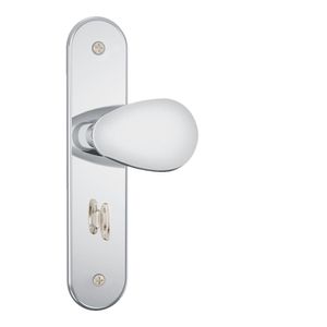 Fechadura 804/10 para Banheiro com Maçaneta Taco de Golf Inox Cromado Stam