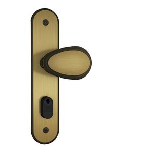 Fechadura 804/10 Externa Maçaneta Taco de Golf Inox Oxidado Stam