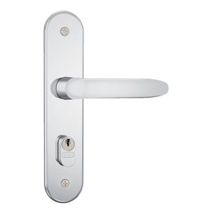 Fechadura 804/11 Externa com Maçaneta Inox Cromado Stam