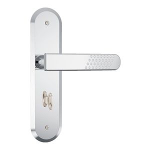 Fechadura 1820/21 para Banheiro com Maçaneta Inox Cromado Stam