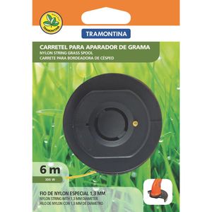 Carretel para Aparador de Grama 1 Fio de Nylon 1,3mm 6m Tramontina