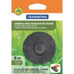Carretel-para-Aparador-de-Grama-com-Fio-de-Nylon-18mm-8m-Tramontina