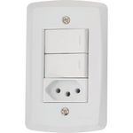Conjunto-2-Interruptores-e-Tomada-de-Energia-Simples-10A-Branco-Lux-Tramontina