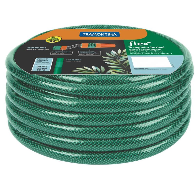 Conjunto-Mangueira-20m-Verde-Flex-Tramontina