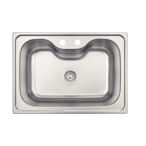 Cuba De Sobrepor 69X49 Com Válvula Morgana Aço Inox Acetinado Tramontina