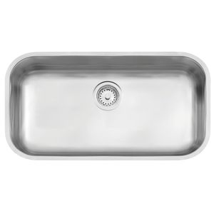 Cuba De Embutir 56X34 Com Válvula Aço Inox Acetinado Lavínia 56 BL Tramontina