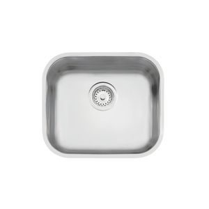 Cuba De Embutir 40X34 Com Válvula Aço Inox Acetinado Lavínia 40 BL Tramontina