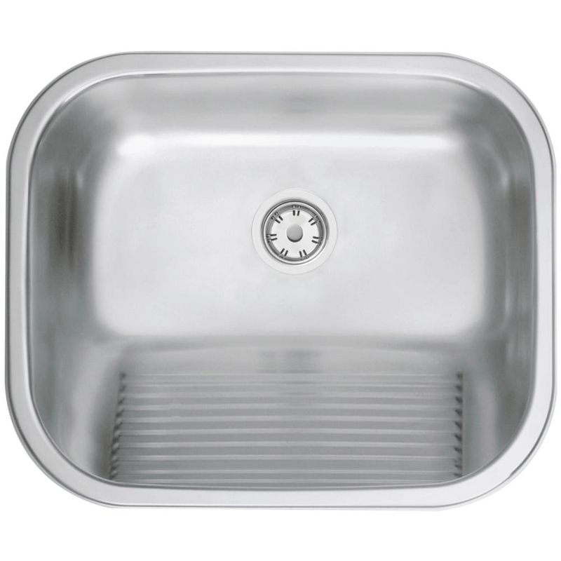 Tanque-Simples-Retangular-Aco-Inox-Acetinado-30L-Tramontina