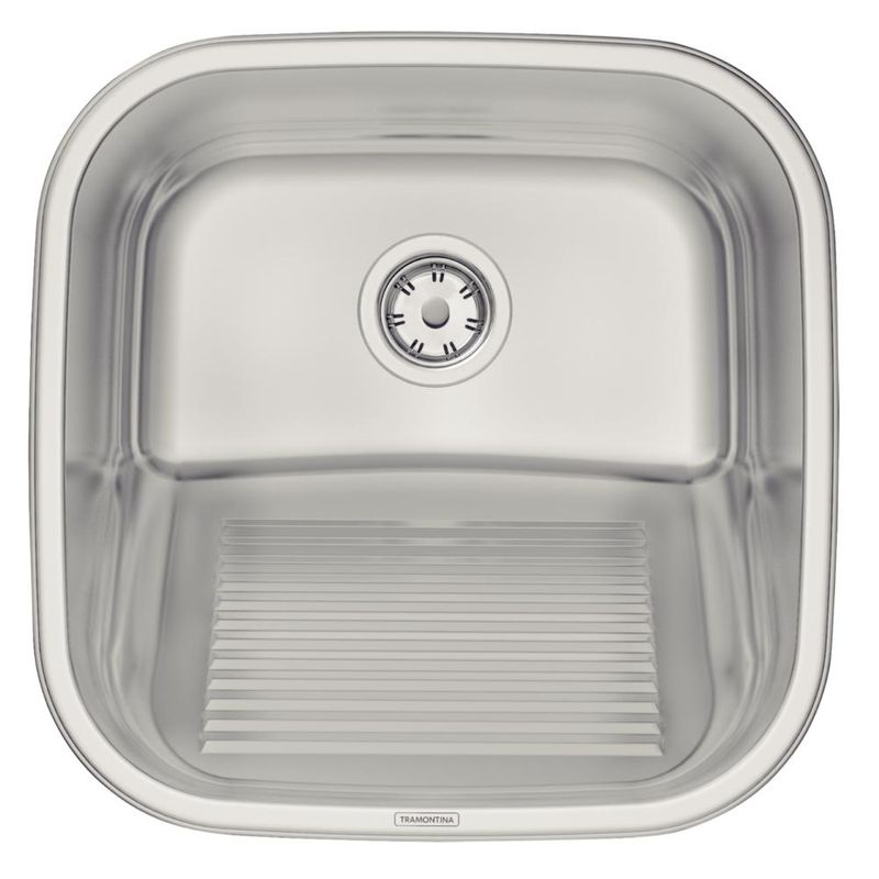 Tanque-de-Encaixe-Inox-23L-Quadrado-Tramontina