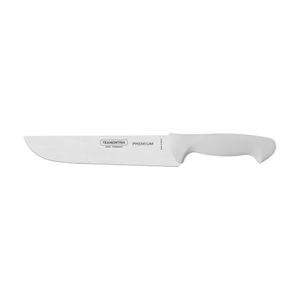 Faca para Carne Premium Lâmina de Aço Inox Cabo de Polipropileno Branco 8" Tramontina