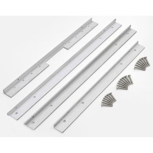 Kit De Instalação Flush Para Cuba Quadrum Auxiliar 17 Plus Alumínio Tramontina