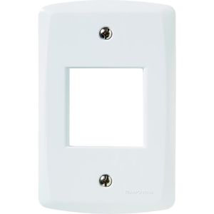 Placa 4x2 com Suporte Branco Lux2 Tramontina