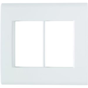Placa 4x4 com Suporte Branco Liz Tramontina