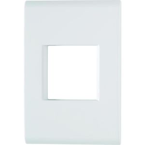 Placa 4x2 com Suporte Branco Liz Tramontina