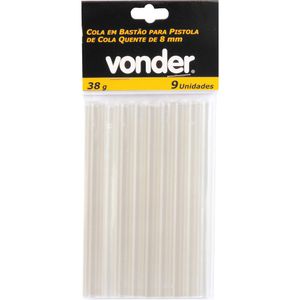 Cola Bastão Silicone 8/100mm 9 Peças Vonder