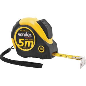 Trena de Aço 5m Auto Trava Vonder