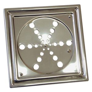 Grelha para Ralo Quadrado Inox 150mm Aminox