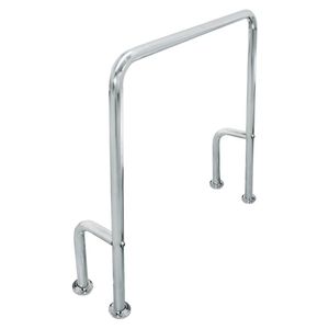 Barra De Segurança Sanitário U 90X80X22cm Cromada Sicmol