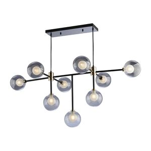Pendente Manhattan Preto/Dourado Startec