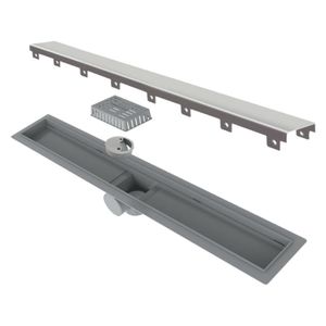 Ralo Linear Smart Sifonado 70cm Tampa Inox