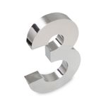 Numero-Casa--3--15cm-Parafusar-Aco-Inox-Uniao-Inox