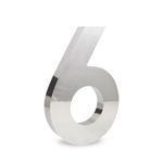 Numero-Casa--6--20cm-Parafusar-Aco-Inox-Uniao-Inox
