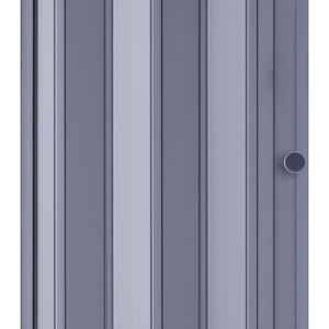 Porta Prática 210X70 Easy Lock Cinza Com Cinza Grafite Araforros